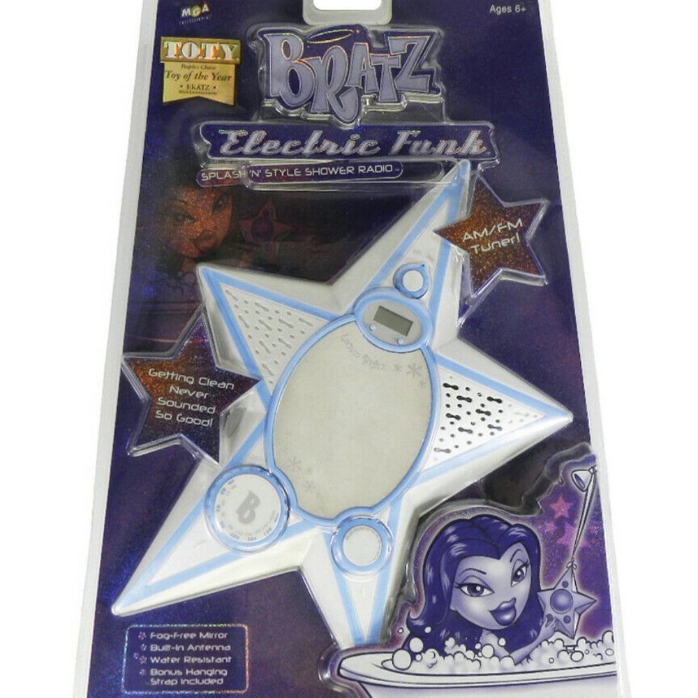 Bratz AM/FM Shower Radio 2004 Toy of the Year NEW NIB